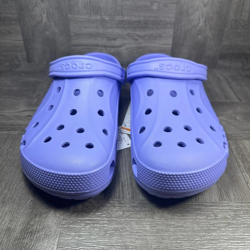 Crocs Baya Clog Mens 11 Purple Moon Jelly Slip On Comfort NEW